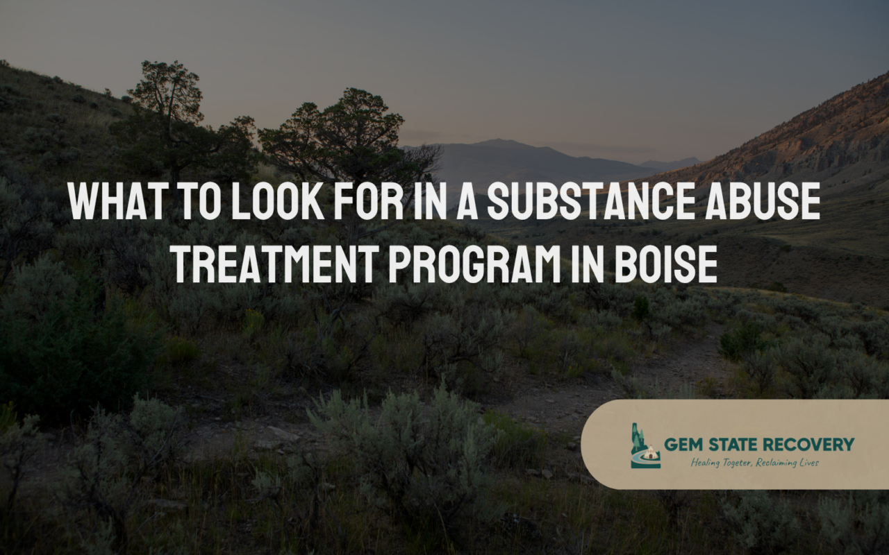 Substance Abuse Treatment Program in Boise